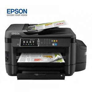 愛普生（epson） L1455彩色連供雙面打印復印機掃描傳真A3無線打印機一體機