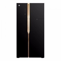 晶弘對(duì)開(kāi)門冰箱_Fullmotion變頻壓縮機(jī)_BCD-630WPDGB 630L大冷凍空間 特設(shè)輕觸式吧臺(tái) 1天約1度電 鎏金黑_9511352001
