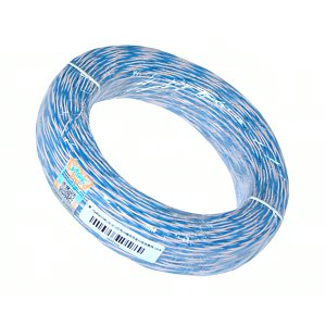 兩芯 純0.5銅 雙絞藍白電話跳線 電話線 機房電話跳線 2芯雙絞線 100米