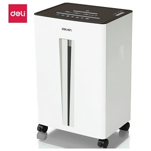 得力(deli)5級保密大容量辦公商用碎紙機(jī) 多功能碎紙機(jī)文件粉碎機(jī)9916