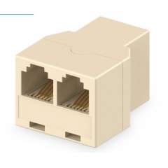 超五類網線連接頭 網線延長連接器對接頭