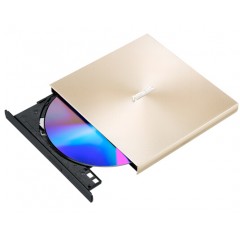 華碩(ASUS) 8倍速 外置DVD刻錄機(jī) 移動(dòng)光驅(qū) 支持USB/Type-C接口 (兼容蘋(píng)果系統(tǒng)/SDRW-08U9M-U)-金色