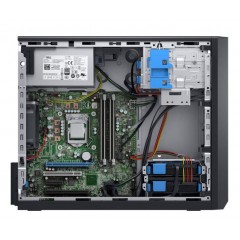 戴爾（DELL）T30小型塔式服務器主機 臺式電腦整機箱 支持WIN7 至強E3-1225V5加配128G固態(tài)系統(tǒng)盤 16G內存/3*1T硬盤