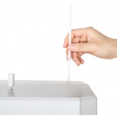 得力（deli）3853 自動財務(wù)憑證裝訂機專用鉚管500mm 100支/盒 （適用于得力3880 33888 14601 33480）